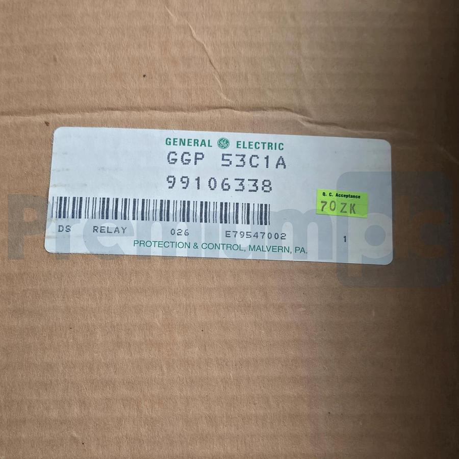 GE General Electric 12GGP53C1A Power Directional Relay GGP 53C1A 120V/60Hz 5A