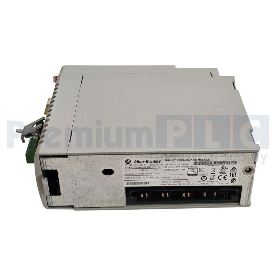 Used ALLEN BRADLEY 2094-AM01-S /D Kinetix 6000 9A AXIS MODULE 1.9kW 2094AM01S NSNP