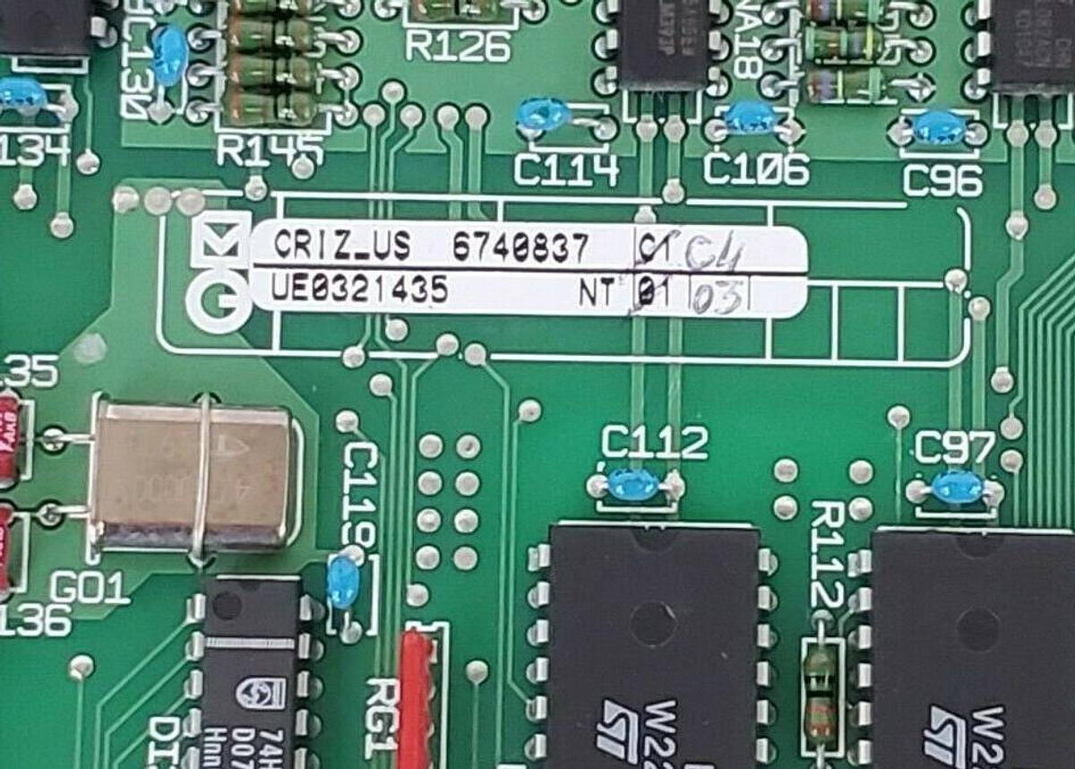 Used MERLIN GERIN 6740837 CRIZ CONTROL BOARD 6739803XD-2C 6739803XD-1C