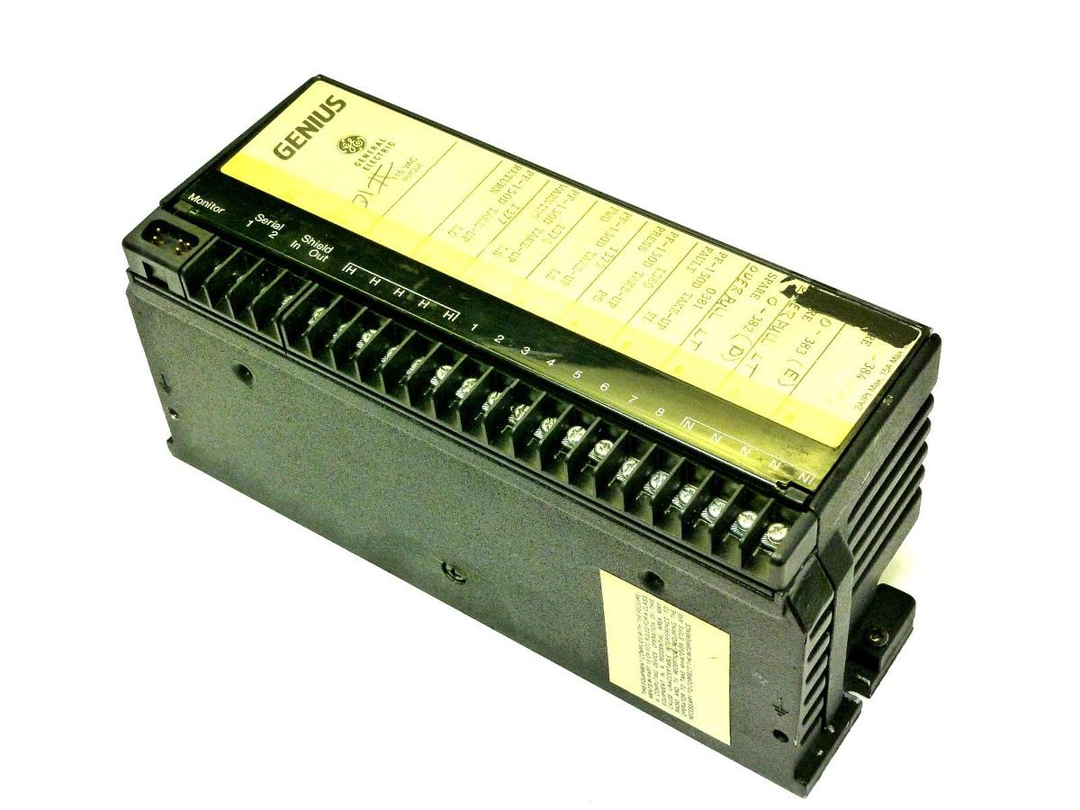 Used GE FANUC IC660ELD100E GENIUS I/O MODULE SERIES 3 115VAC 50/60HZ