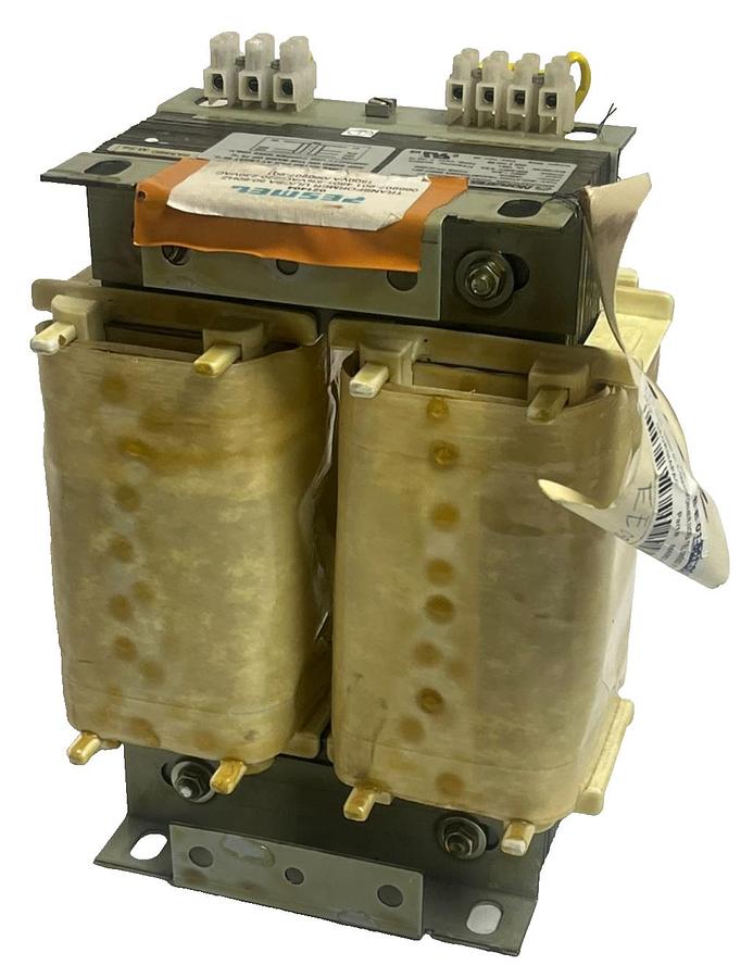 Used NORATEL 66907-901 Isolation Transformer 1500VA 480V In 230V Out 6.5A 50/60Hz