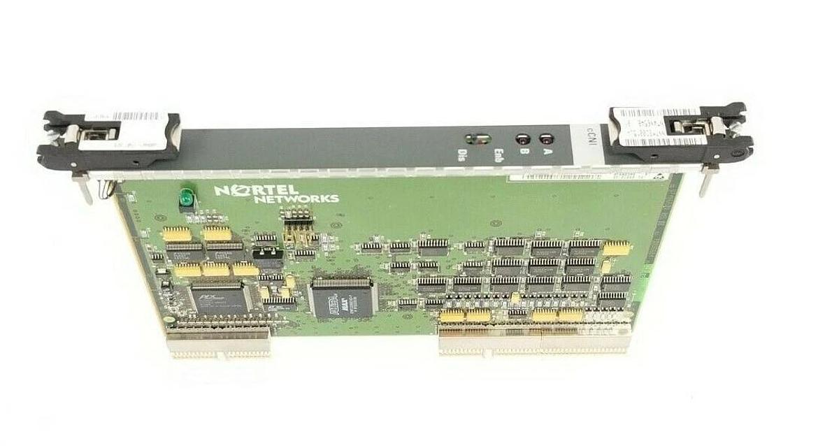 Used NORTEL NETWORKS NT4N65AB 01 NETWORK INTERFACE CARD NNTMSO0015UA C3MLZ1 NT4N6501