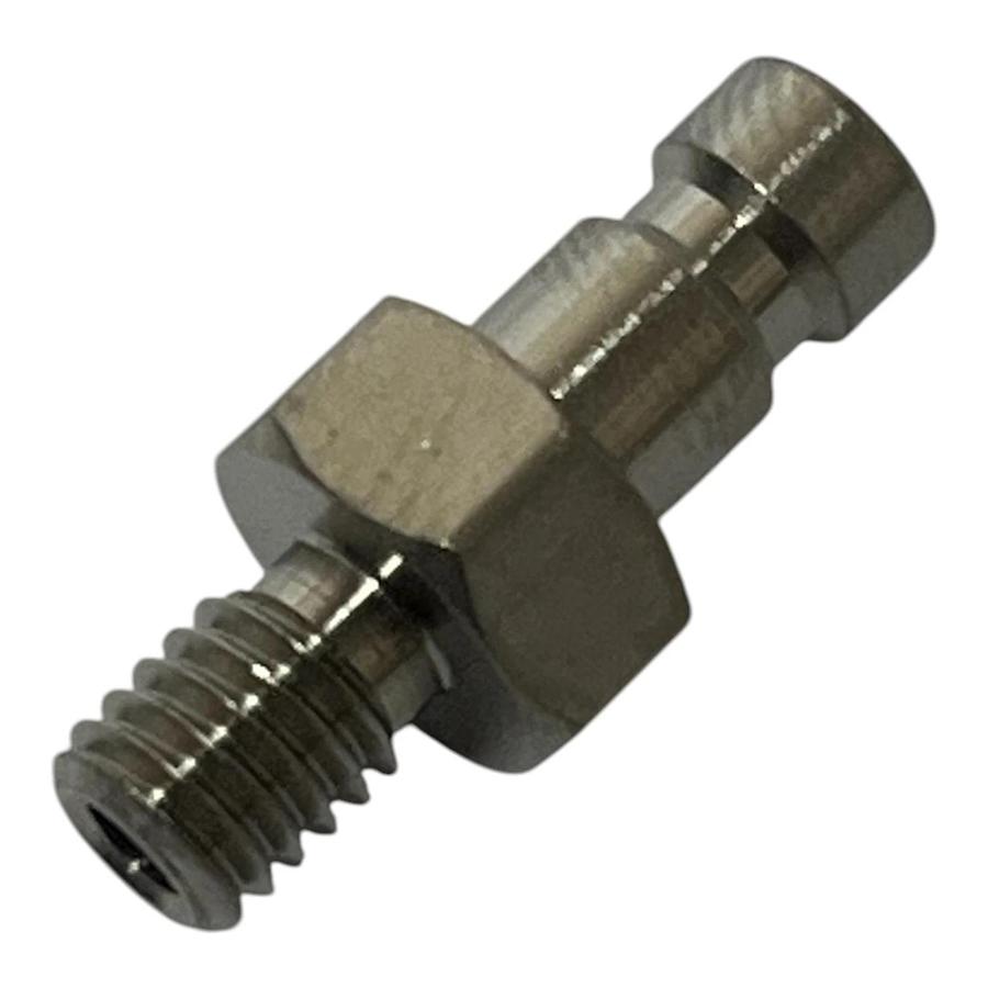 McMaster-Carr 9414K61 Quick Connect Male Coupling Plug Fluid Air Line - NSMP