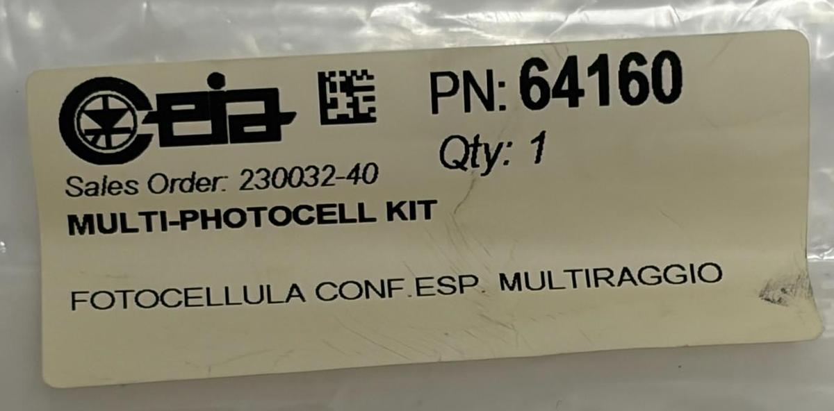 Used CEIA 640160 Multi-Photocell Kit Wenglor OPT282 Transparent Object Sensor New