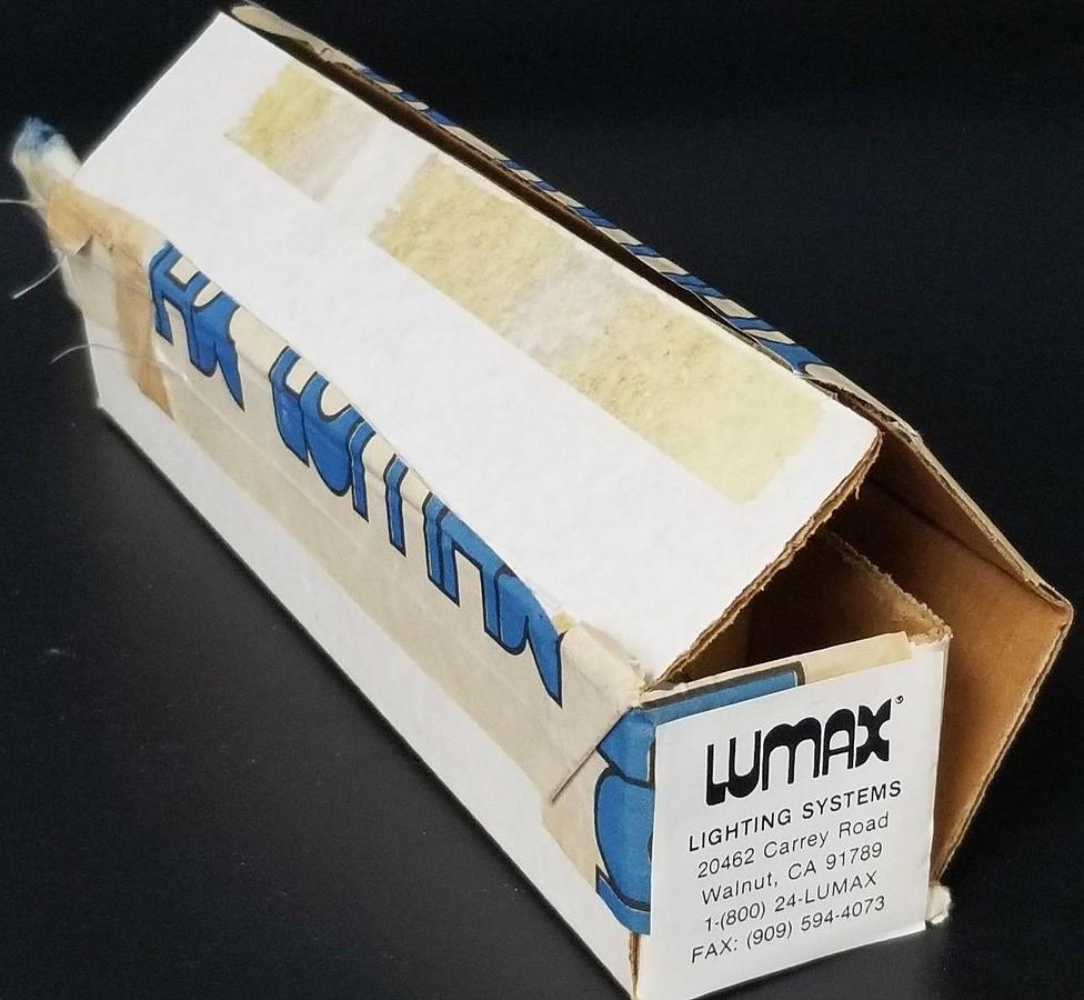 Used NIB LUMAX LIGHTING SYSTEMS A6145 QUARTZ LAMP