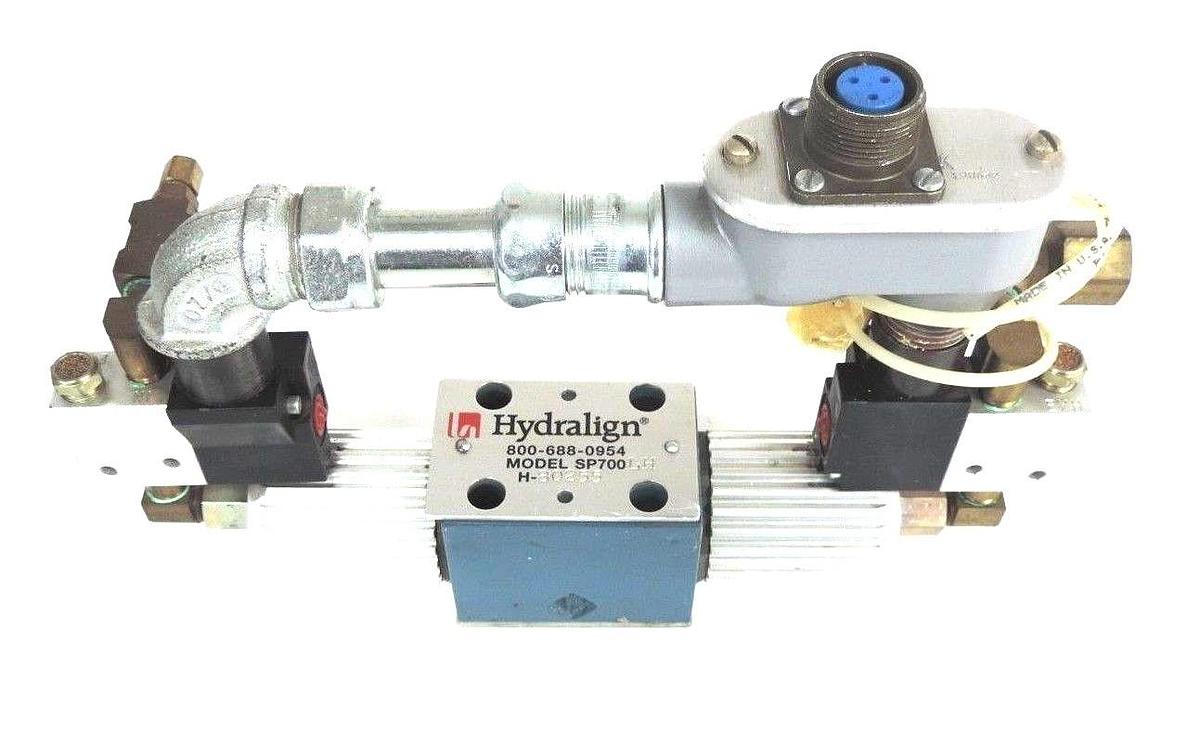 Used NEW HYDRALIGN SP700LH H-80255 HYDRAULIC VALVE H80255