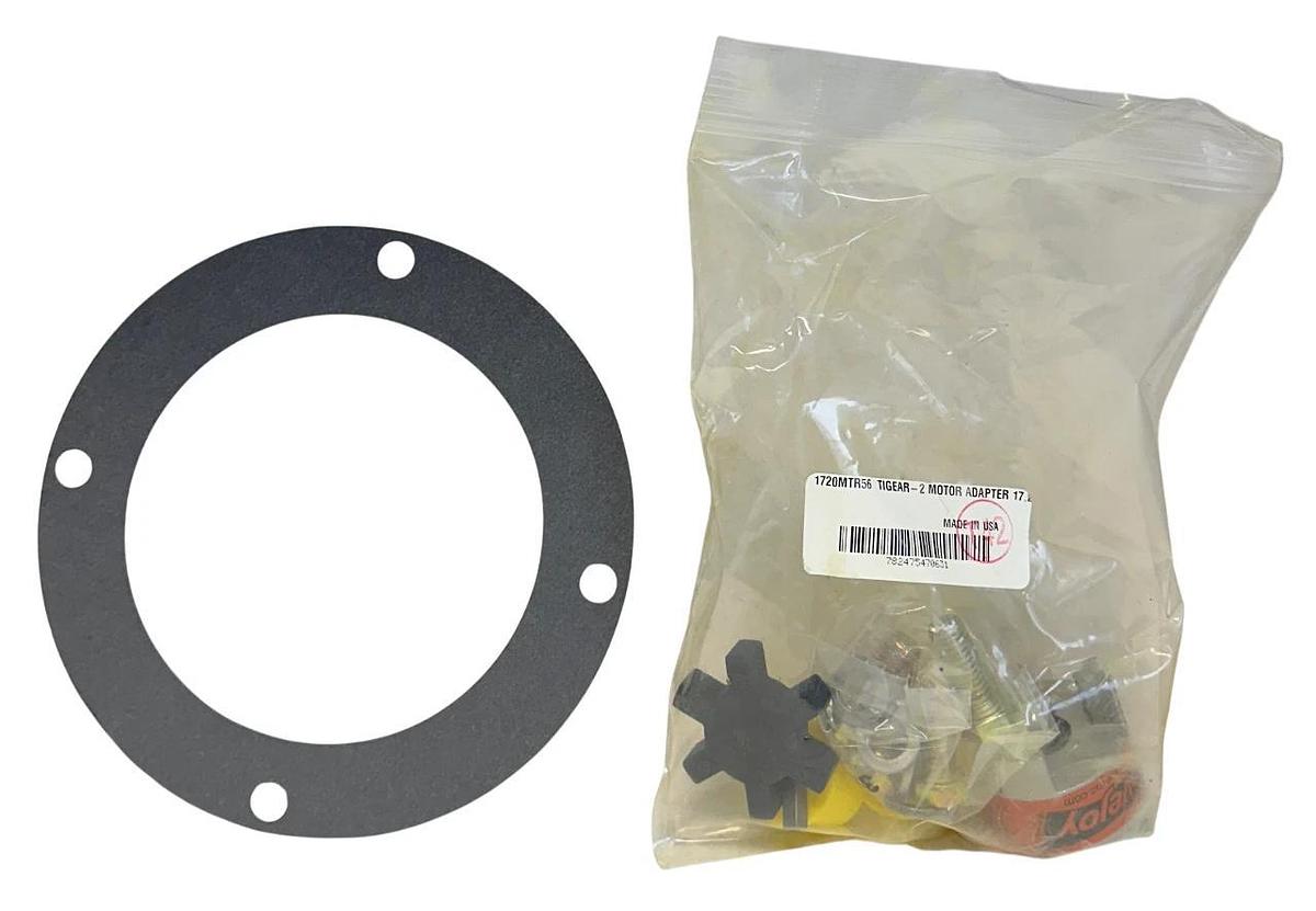 DODGE 202A25R56 TIGEAR-2 REDUCER-EXT O/P SHAFT 25:1 RATIO 1.14HP MAX RIGHT NSMP