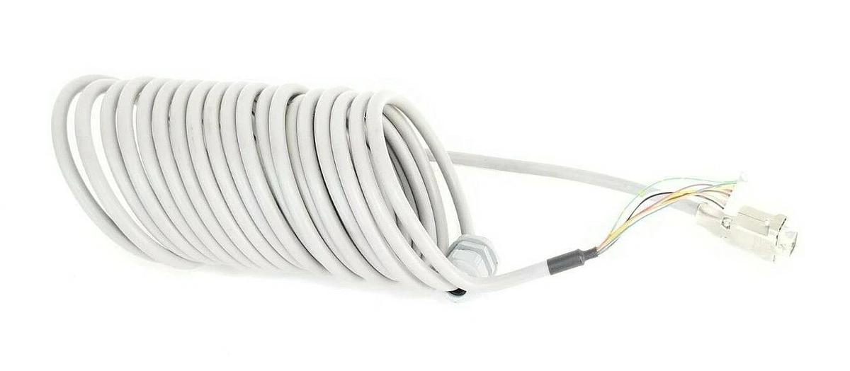 Used GENERIC AMPHENOL OMRON 9-PIN / 8-WIRE CONNECTOR CABLE PG 13,5