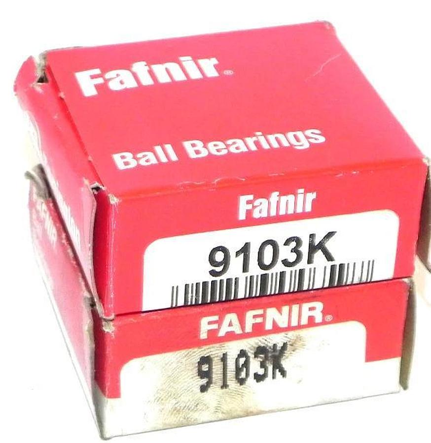 Used NIB LOT OF 2 FAFNIR 9103K BALL BEARINGS