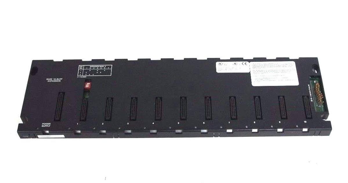 Used GE FANUC IC693CHS392F 10-SLOT EXPANSION RACK BASE