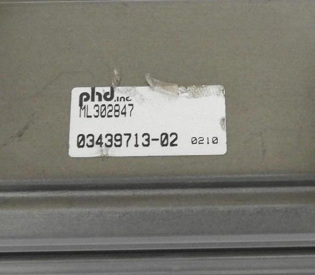 Used PHD INC. ML302847 ROTARY ACTUATOR CYLINDER 03438713-02, 0343971302