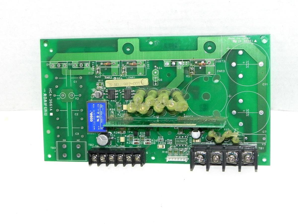 Used DAIFUKU HCA-3661A BOARD IH SR0T1 W/ MEC-40V-0 BOARD