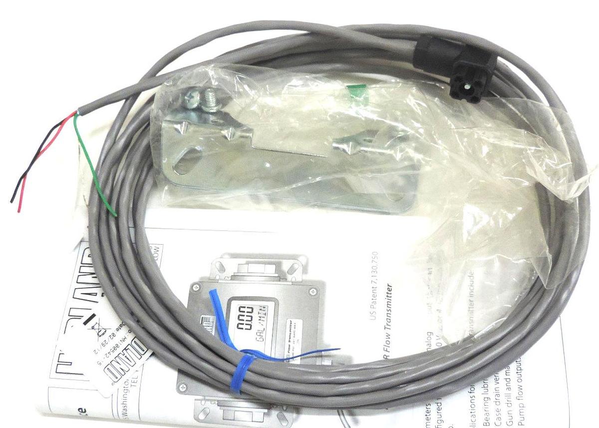 NIB HEDLAND H701A-030-MR FLOW METER 3/4" NPT OIL 30GPM, MR FLOW TRANSMITTER