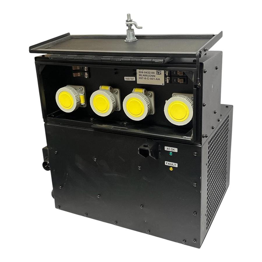 Used Large Industrial Portable Power Distro Box 4x Crouse-Hinds CH316RAW – Heavy Duty