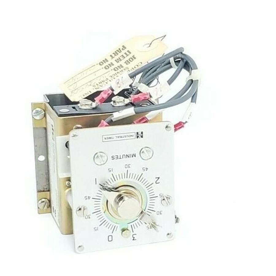 Used NEW ITC CSF3M TIMER-COUNTER DISPLAY PANEL TIME MIN:3S TIME MAX:3MIN 120V 60HZ