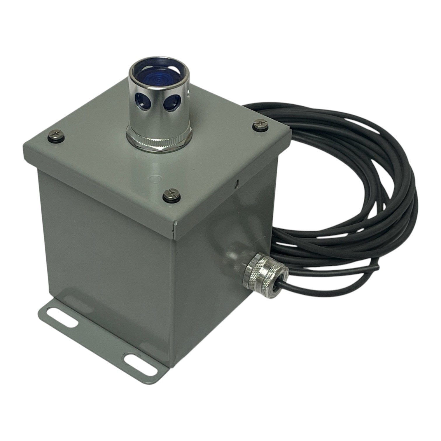 Used Saginaw SCE-1PBXI Enclosure with Allen-Bradley 800T-QAH2B Blue LED Pilot Light