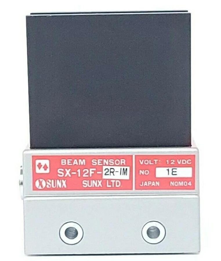 Used NIB SUNX SX-12F-2R-IM PHOTOELECTRIC BEAM SENSOR 12VDC SX12F2RIM