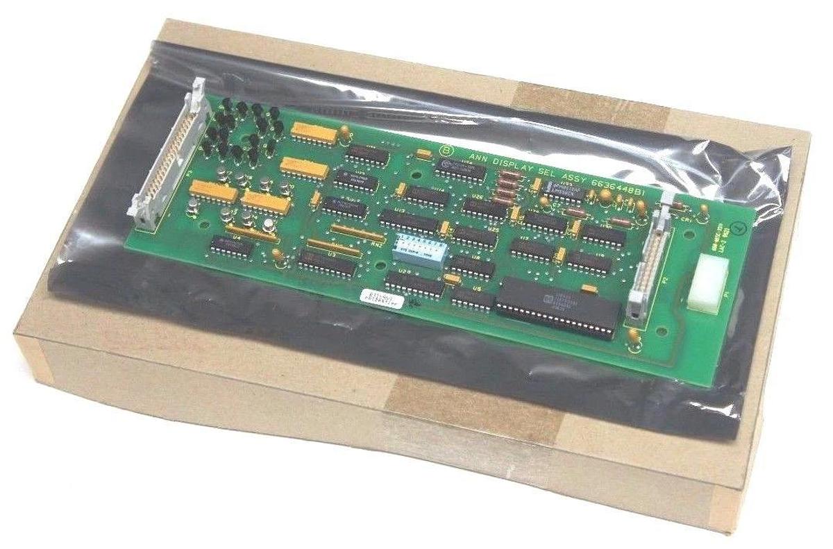 Used NIB BAILEY 6636448B1 ANN DISPLAY SEL BOARD, 660-MISC-9621, 6636447B1, R315969