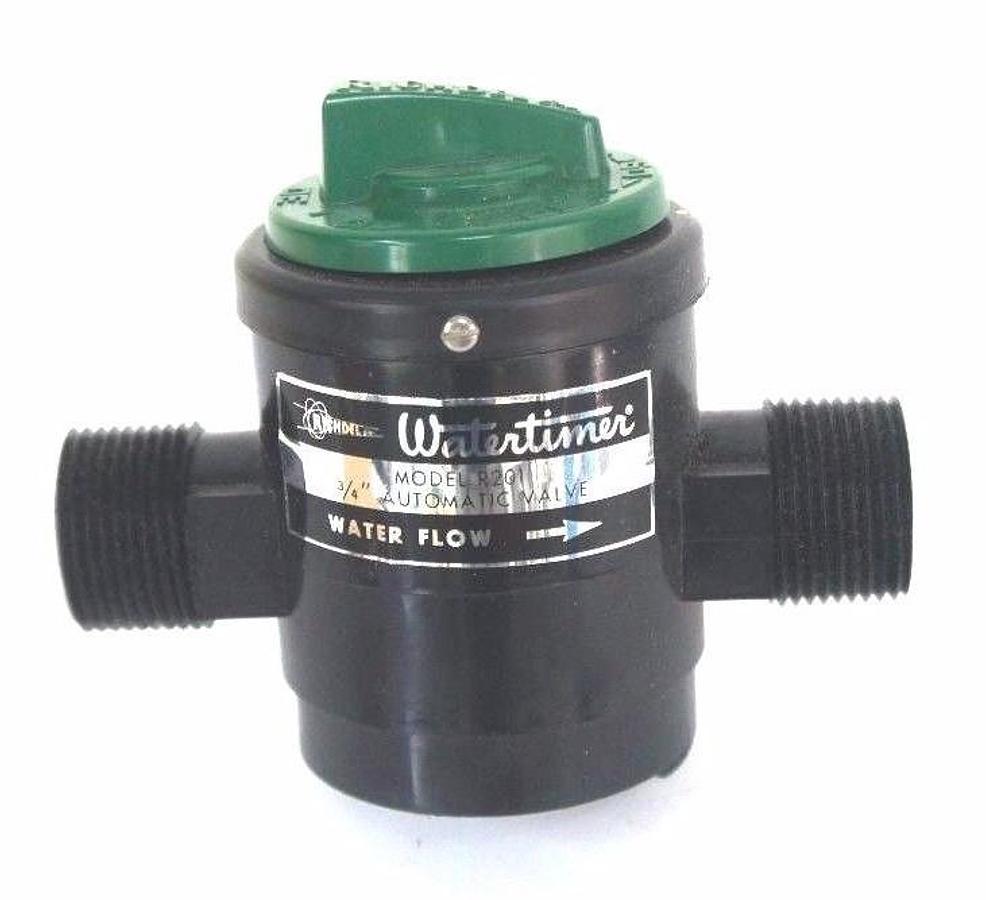 Used NIB RICHDEL MODEL R-201 MECHANICALLY TIMED VALVE 3/4" FLOW, 1" MALE NPT, R201