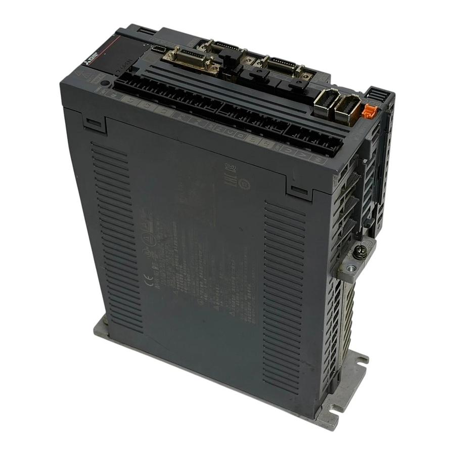 Used Mitsubishi MR-J4-60B4-RJ020 AC Servo Drive 600W 400V w/ MR-J4-T20 Unit Assembly