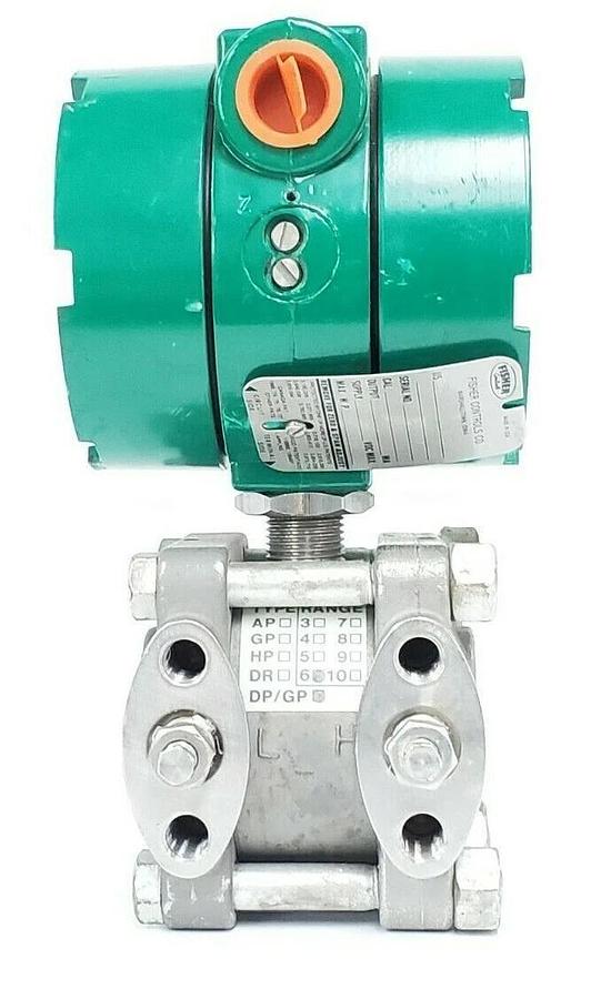 Used FISHER CONTROLS 1151-DP6E22 PRESSURE TRANSMITTER 0-100PSI 1151DP6E22