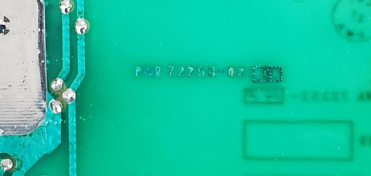 Used BENTLY NEVADA PWA-72252-04P CIRCUIT BOARD PWA 72251-02-01, 72252-04P