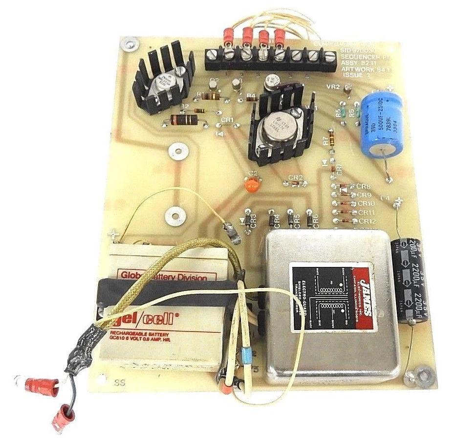 Used SID 970030 SEQUENCER P.S. ASSY. 82.11 ARTWORK 84.11 ISSUE 2 BOARD