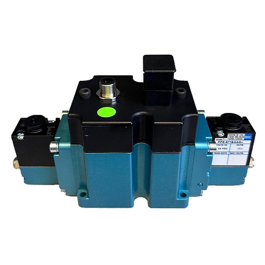 Used NEW MAC 0629-FV6500B / 0629FV6500B DOUBLE OPERATOR SOLENOID VALVE PPE-871BAAG