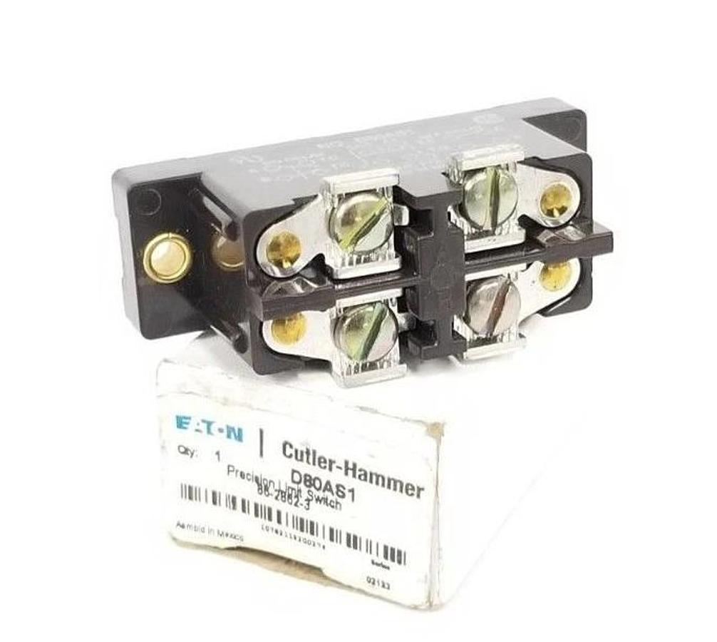 Used NIB EATON CUTLER HAMMER D80AS1 PRECISION LIMIT SWITCH SER. A1 86-2862-3