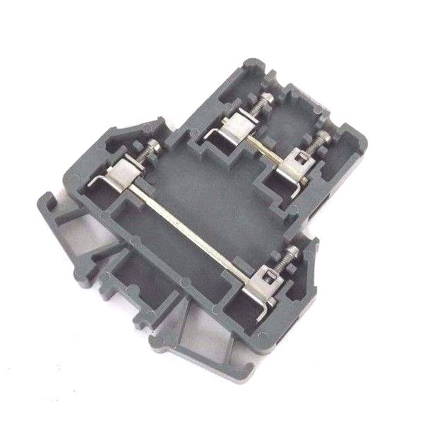 Used LOT OF 10 NEW ALLEN BRADLEY 1492-H2GY TERMINAL BLOCKS SER B, GREY, 1492H2GY