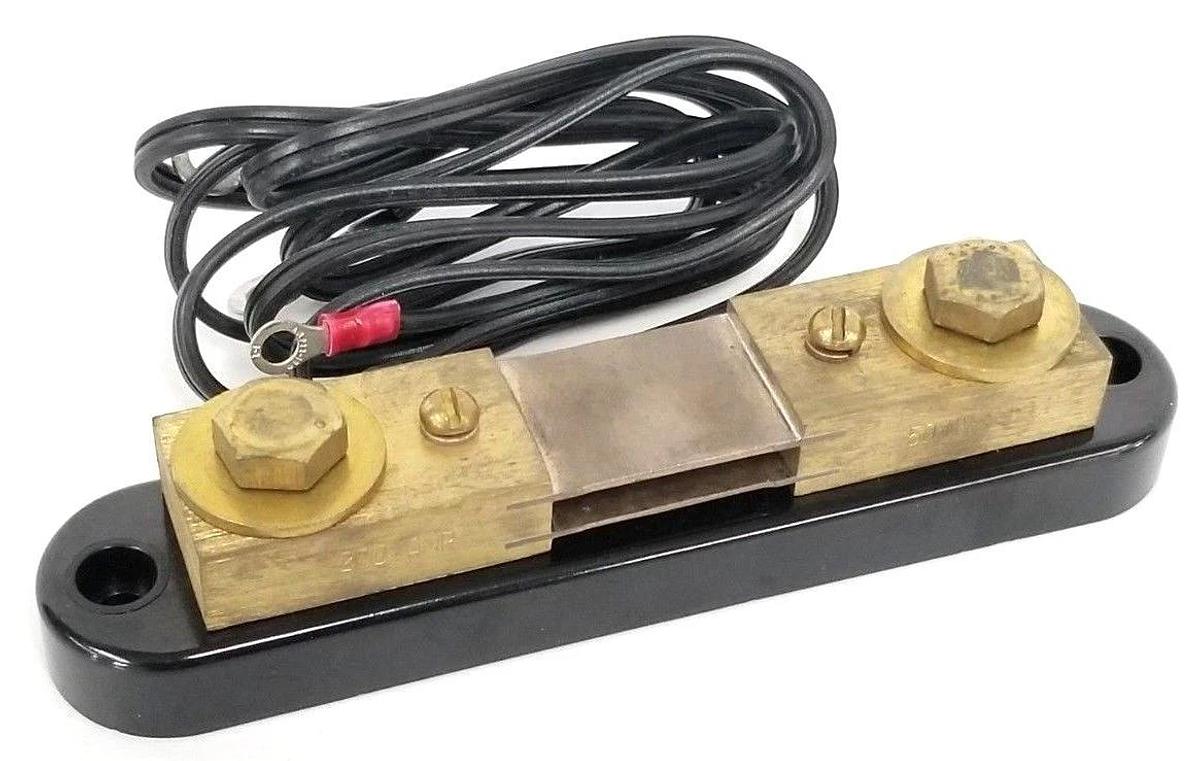 Used NEW SIMPSON ELECTRIC CO. 50-MV PORTABLE ELECTRICAL SHUNT 0-50mV 0-25ADC 50MV