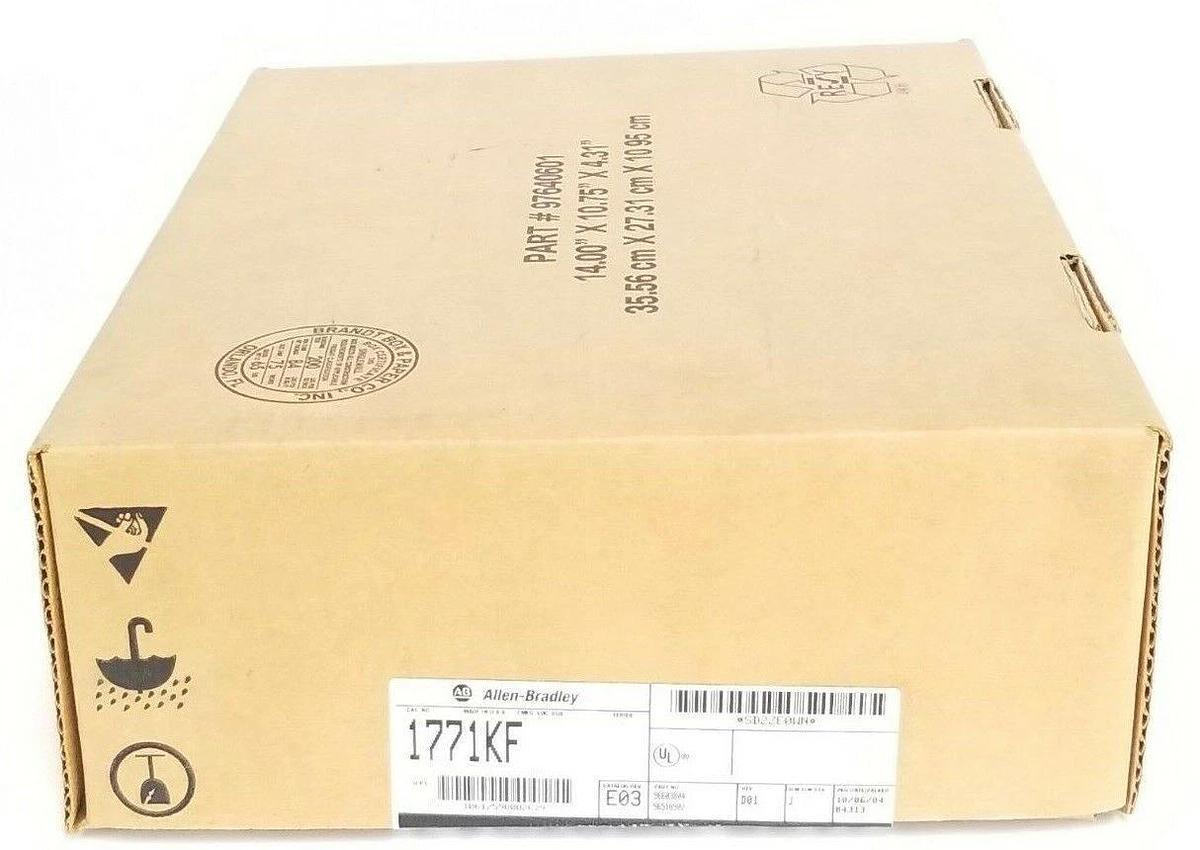 Used SEALED ALLEN BRADLEY 1771-KF DATA HWY RS-232C INTERFACE MODULE CAT. REV. E03