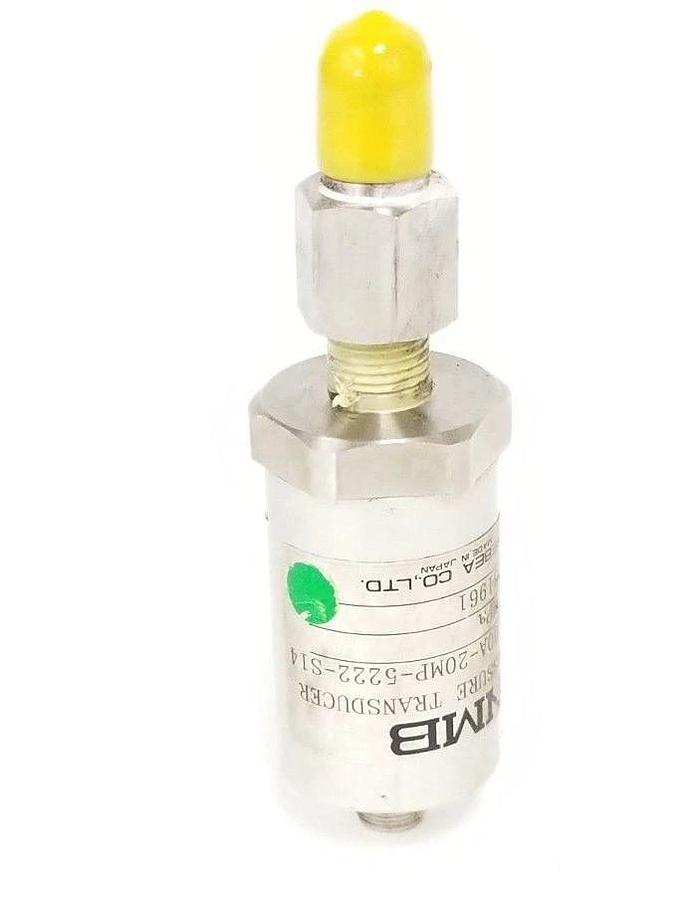 Used NMB NS100A-20MP-5222-S14 PRESSURE TRANSDUCER NS100A20MP5222S14, 20 MPa