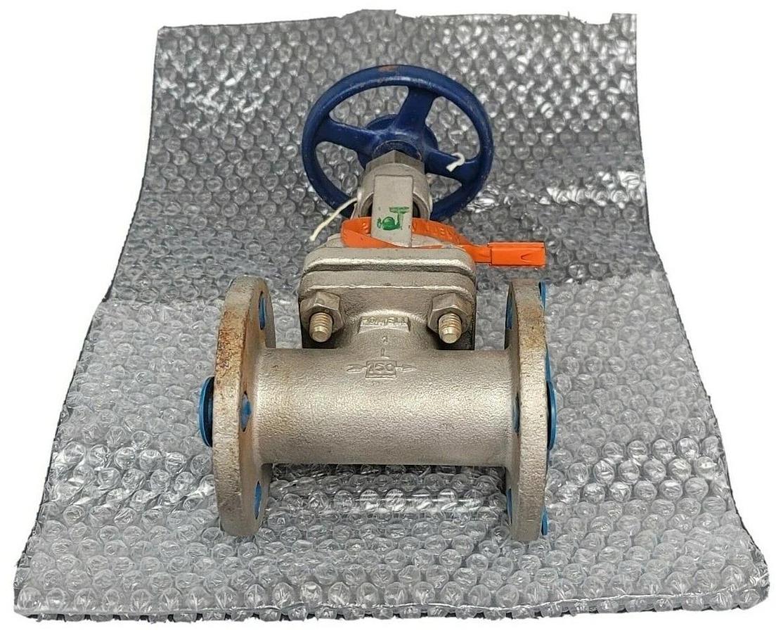 NEW POWELL 2475 1'' GLOBE VALVE CF8M W/ HANDLE