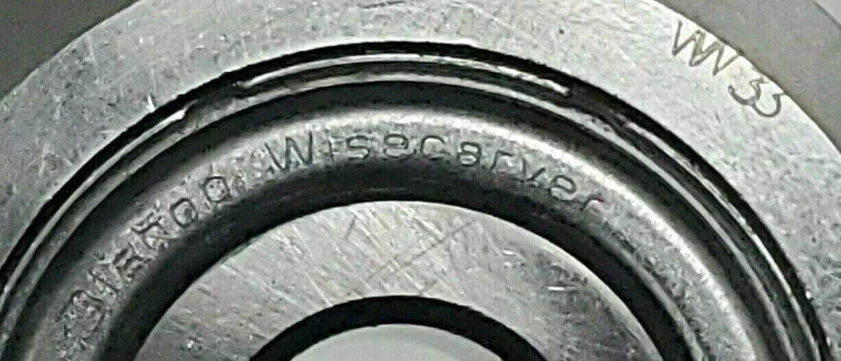 Used LOT OF 3 BISHOP WISECARVER X312 W3 DUAL-VEE ROLLER GUIDE WHEELS 54-0030