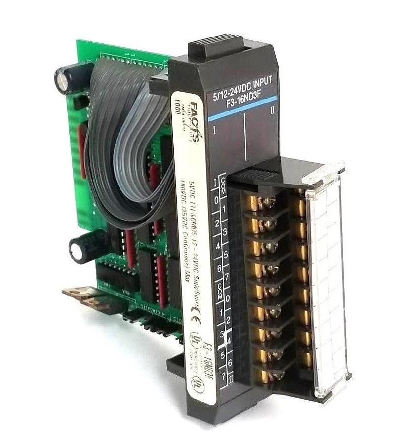 Used FACTS ENGINEERING F3-16ND3F INPUT MODULE 12-24VDC, F316ND3F