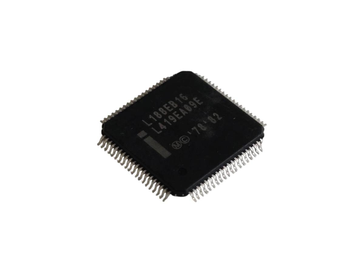 Used INTEL L188EB16 EMBEDDED 16-bit QFP MICROCONTROLLER/MICROPROCESSOR CHIP NSNP