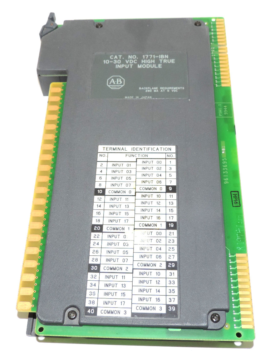Used ALLEN BRADLEY 1771-IBN HIGH TRUE INPUT MODULE 10-30 VDC, 1771IBN