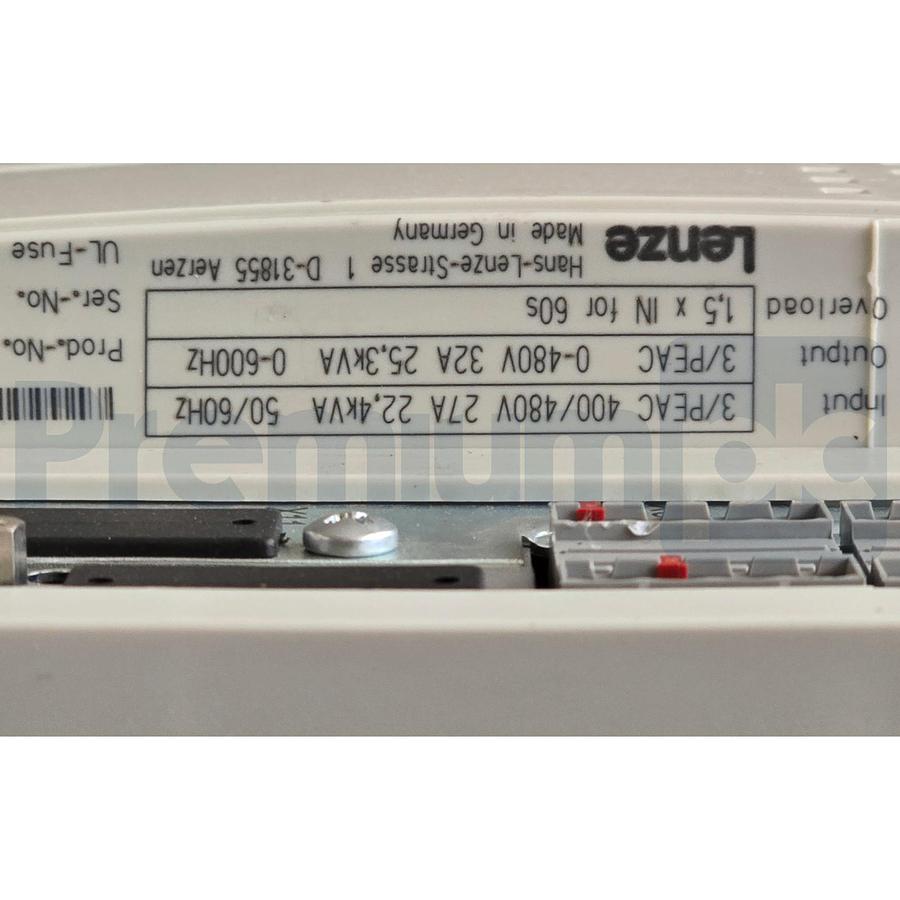 Used FETTE LENZE EVF9327-CVV003 9300 Vector Frequency Inverter 15kW 32A 13009837 REP.