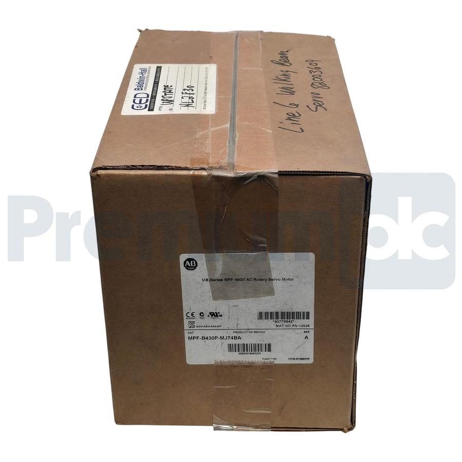 Allen Bradley MPF-B430P-MJ74BA /A MPF Food Grade Servo Motor 460V w/Brake NSMP 820919985225