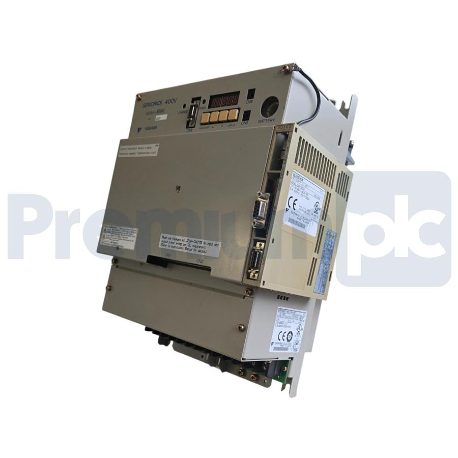 Used YASKAWA SGDH-60DE / SGDH60DE SIGMA II SERVOPACK AMPLIFIER 400V 6kW w/JUSP-NS500
