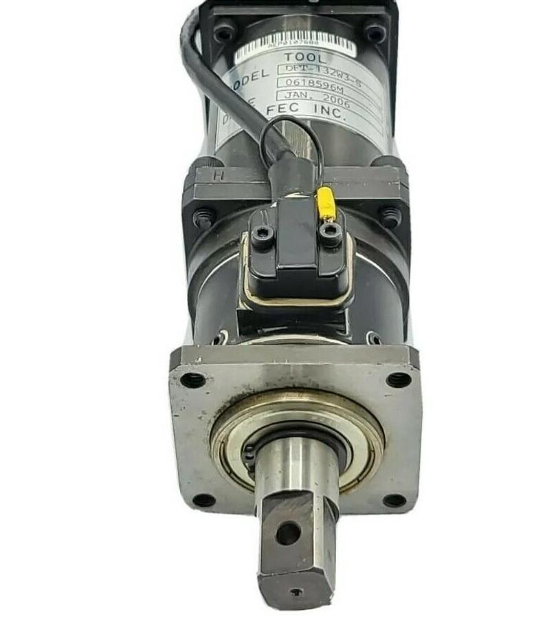 Used FEC INC. DFT-132W3-S TOOL MODEL NO. M3 PERMANENT MAGNET MOTOR