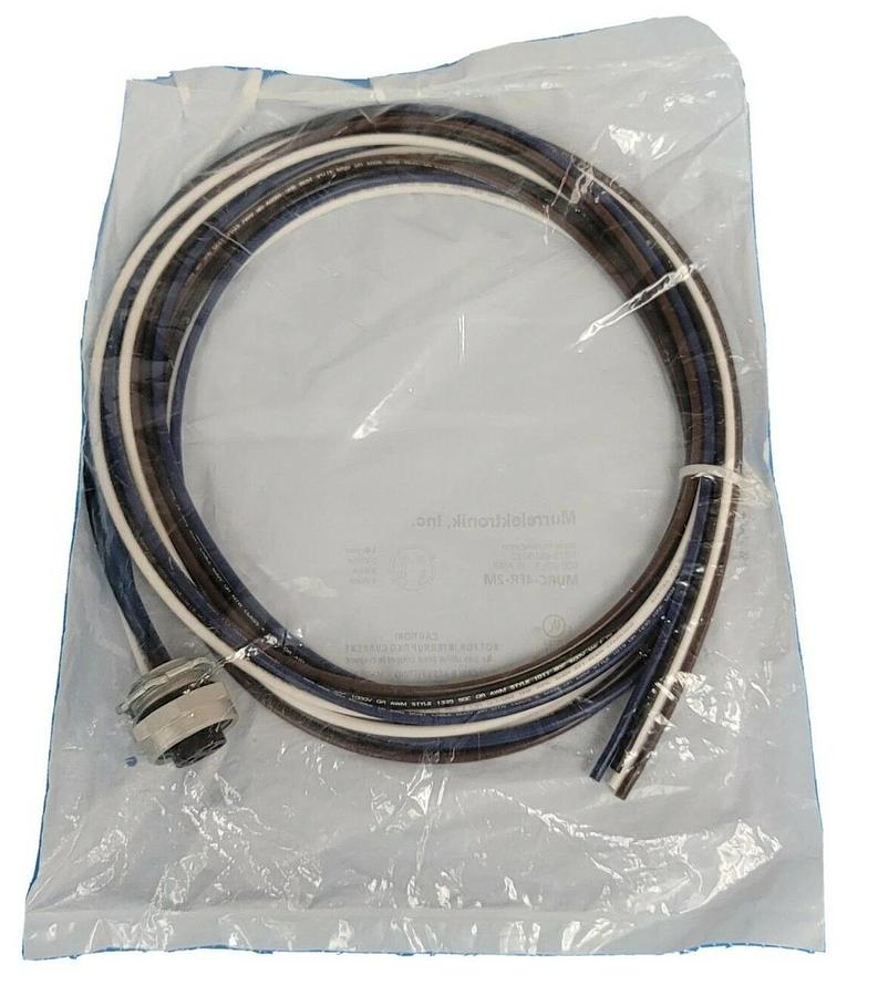 Used NEW MURRELEKTRONIK MURC-4FR-2M FEMALE RECEPTACLE MURC4FR2M 600V 10A
