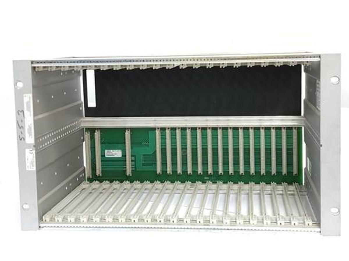 Used EMERSON FISHER ROSEMOUNT CP6701X1-DA3 RACK 17-SLOT I/O FILE ASSEMBLY