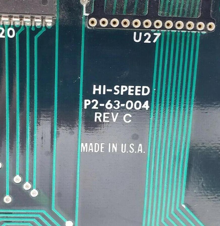 HI-SPEED A-2-65-945 D WEIGHT FEEDBACK MODULE P2-62-002 P2-63-004 P2-64-010