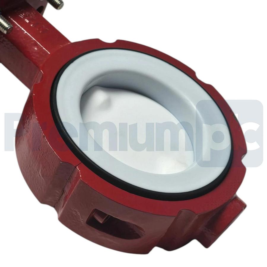 Flowserve Automax B115S10 Butterfly Valve Assy. 3-3/4" w/ Actuator 150 PSIG NSNP