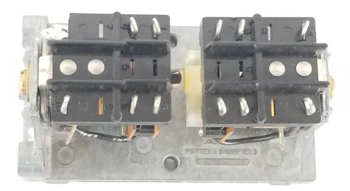 Used NEW POTTER & BRUMFIELD KB-17DG-24 RELAY 24VDC, KB17DG24 (DAMAGED)