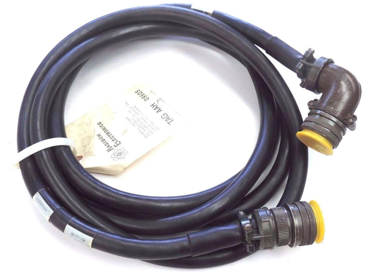 Used NEW MADISON ELECTRIC MEC-081898-1S-12 14PIN MALE/FEMALE 12' CABLE 0119-AHXA