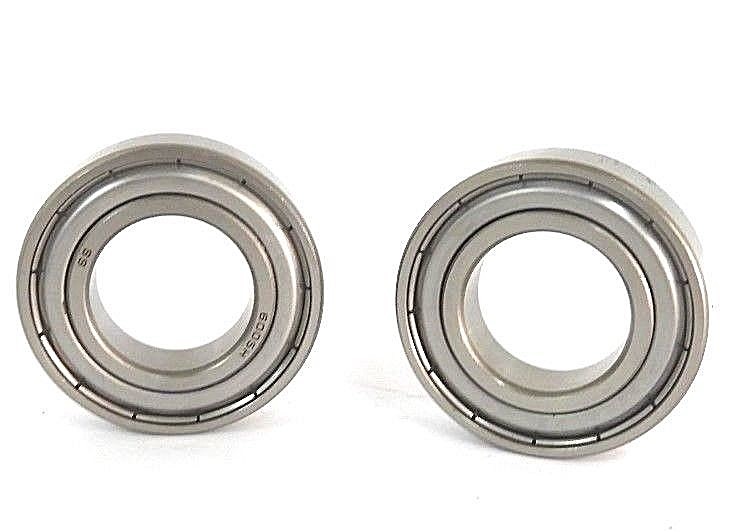 Used LOT OF 2 NEW SKF 6005HZZ HIGH TEMP SS SHIELDED BEARINGS SS6005-2ZLG89