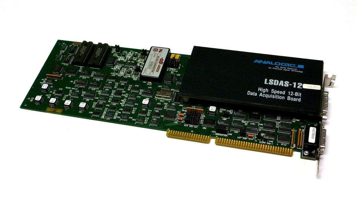 Used ANALOGIC LSDAS-12 MOD 2 HIGH SPEED 12-BIT DATA ACQUISITION BOARD LSDAS12
